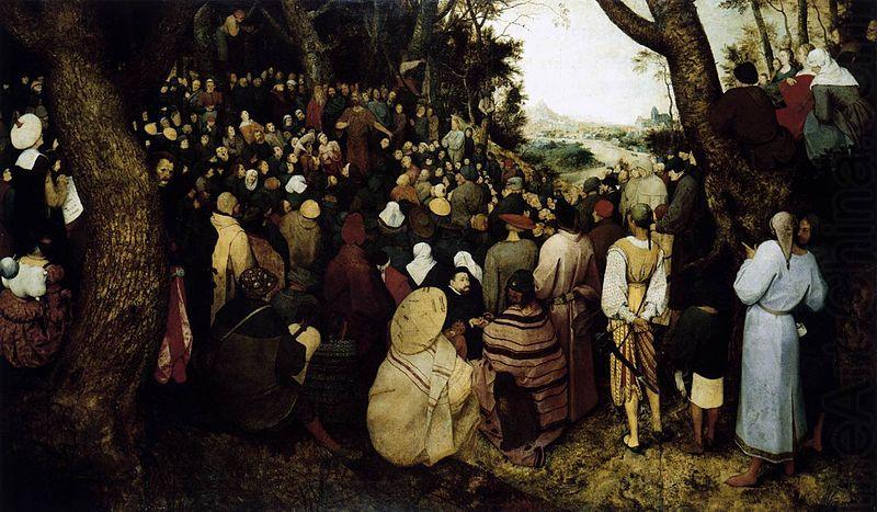 The Sermon of St John the Baptist, Pieter Bruegel the Elder